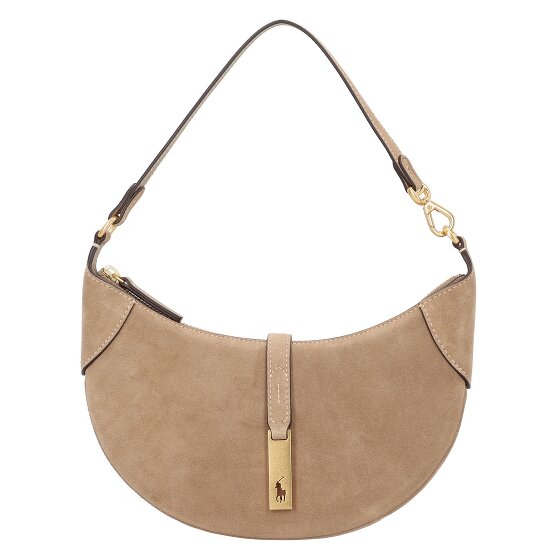 POLO RALPH LAUREN Polo ID Shoulder Bag Genuine Leather 26 cm
