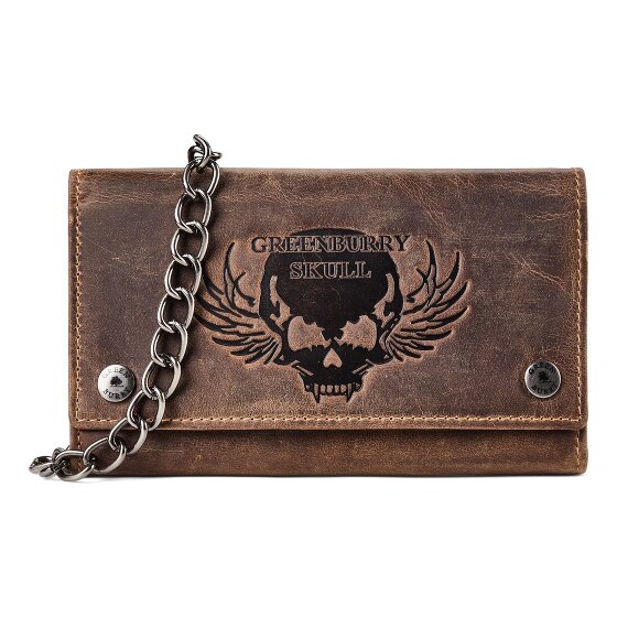 Greenburry Biker Wallet RFID protection Leather 17 cm