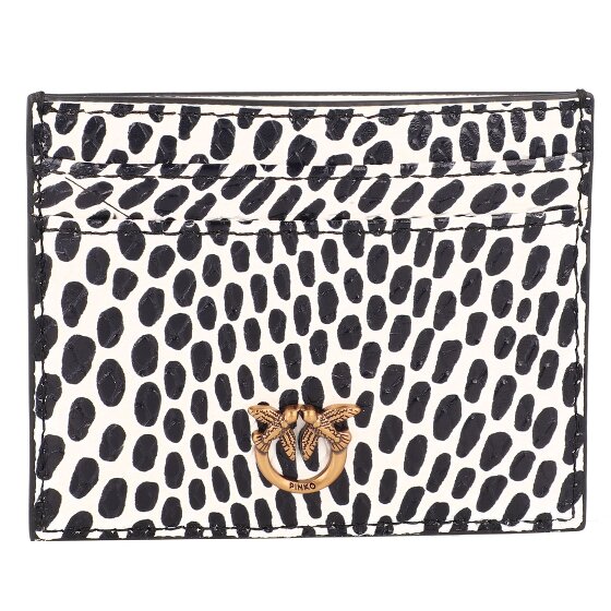 PINKO Simply Credit card case Leather 10 cm PINKO Simply Credit card case Leather 10 cm