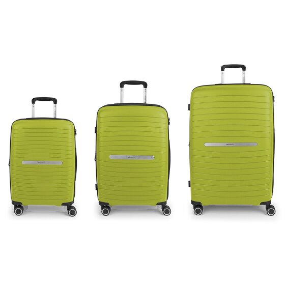 Gabol Shinyuu 4 wheels Suitcase set 3-piece with expansion pleat
