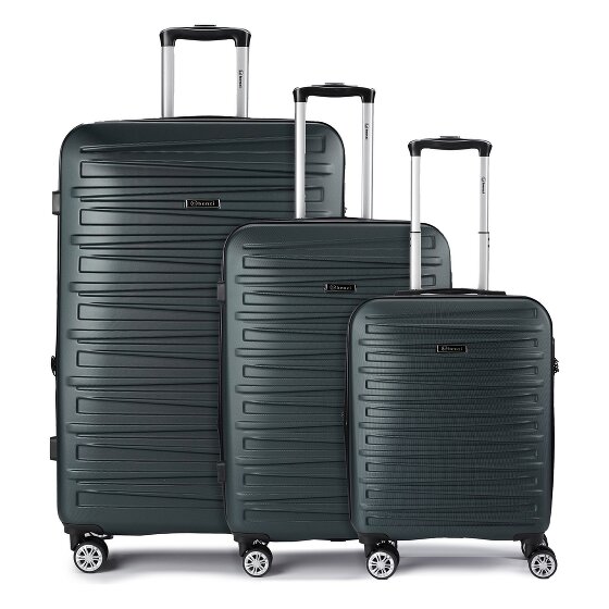 Benzi 5493 4 wheels Suitcase set 3-piece with expansion pleat