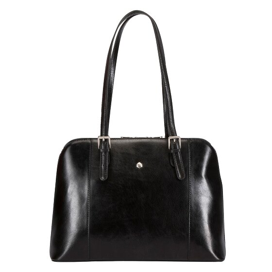 Jekyll & Hide Madrid Shoulder Bag RFID protection Leather 39 cm Laptop compartment Jekyll & Hide Madrid Shoulder Bag RFID protection Leather 39 cm Laptop compartment