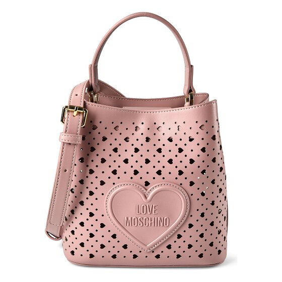 Love Moschino Basket Laminated Shoulder Bag 22 cm