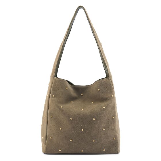 FredsBruder The Beaded One Shoulder Bag Genuine Leather 32 cm