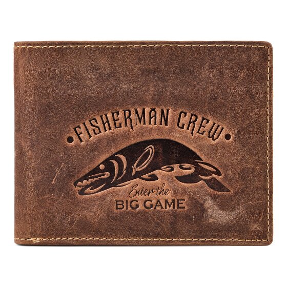 Greenburry Karpfen Wallet Genuine Leather 12 cm