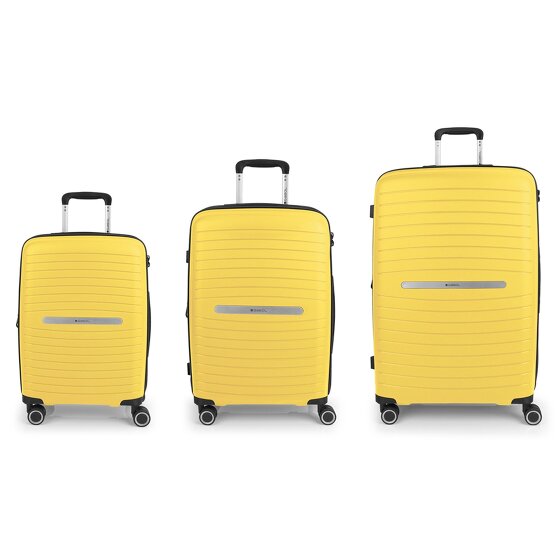 Gabol Shinyuu 4 wheels Suitcase set 3-piece with expansion pleat