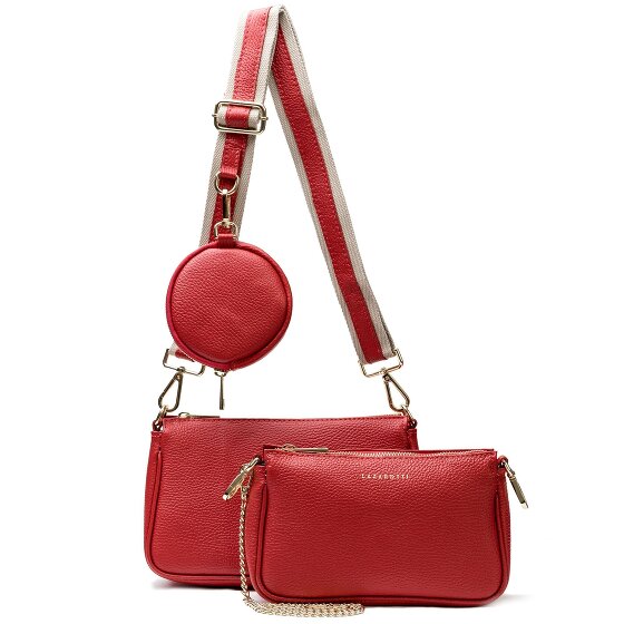 Lazarotti Milano Leather shoulder bag leather 23 cm