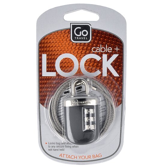 Go Travel Design Go Luggage lock with combination lock 6 cm