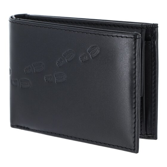 oxmox Leather Wallet RFID protection Genuine Leather 11 cm