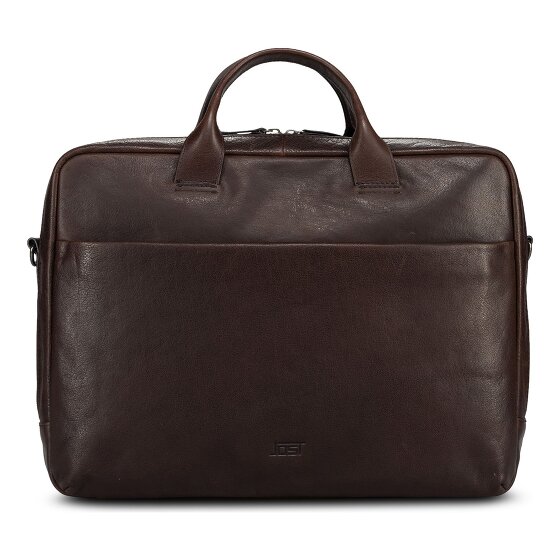 Jost Glasgow Briefcase Genuine Leather 40 cm Laptop compartment