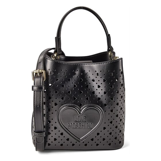Love Moschino Basket Laminated Shoulder Bag 22 cm