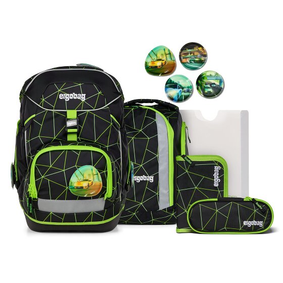 ergobag Pack satchel set 6 pcs. incl. velcro set