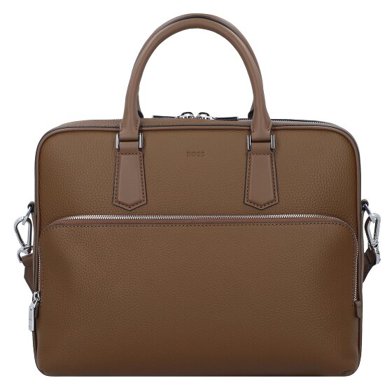 Boss New Crosstown Briefcase Leather 38 cm Laptop compartment