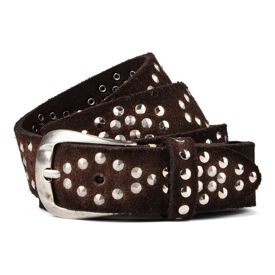 b.belt Studded belt Genuine Leather