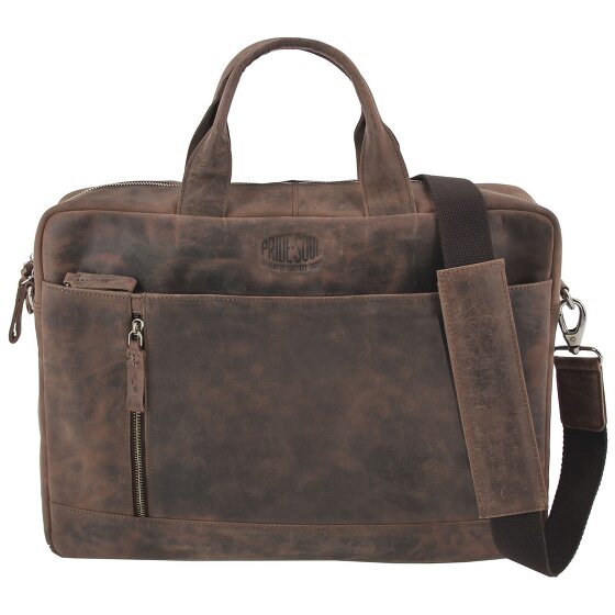 Pride and Soul Raily Briefcase Leather 41 cm Laptop compartment