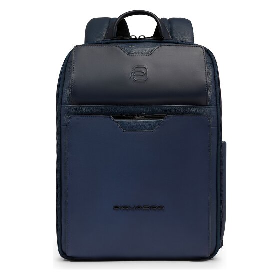 Piquadro Ael Daypack Leather 37 cm Laptop compartment