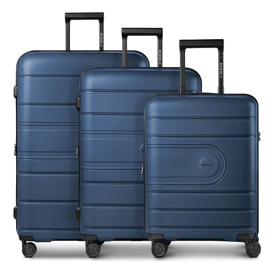 Redolz Essentials 11 4 wheels Suitcase set 3-piece Expandable