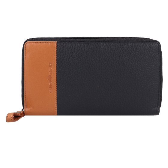 Greenburry Nappa Wallet RFID protection Leather 19.5 cm