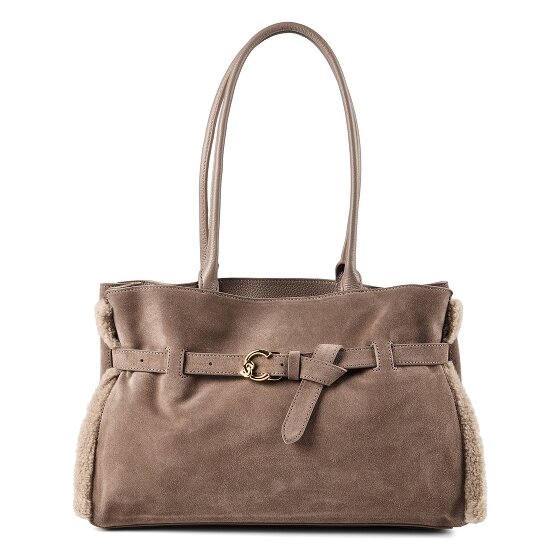 Coccinelle Sabine Shoulder Bag Genuine Leather 36 cm
