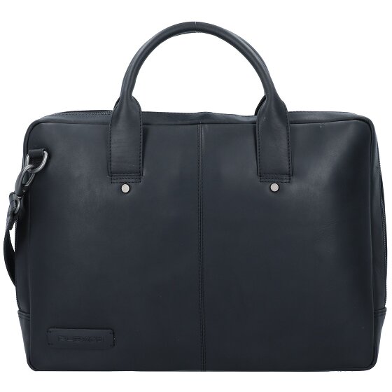 Plevier Navigator Loran Briefcase Leather 39 cm Laptop compartment