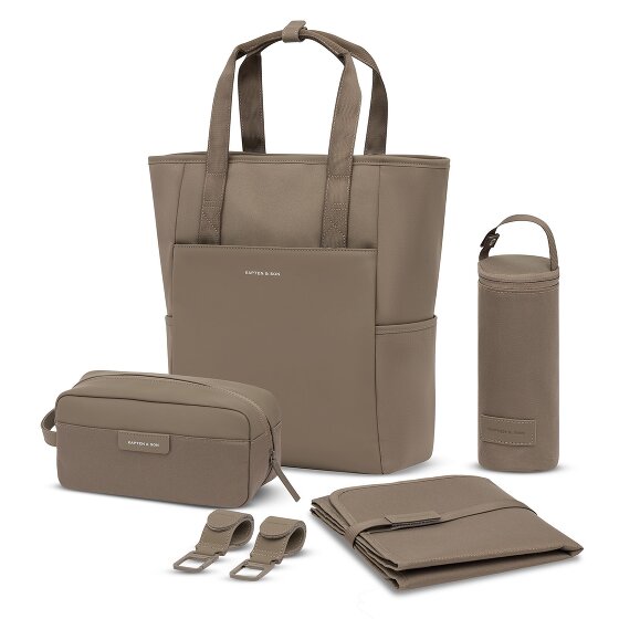 Kapten & Son Lindby changing bag set 4 pcs. laptop compartment