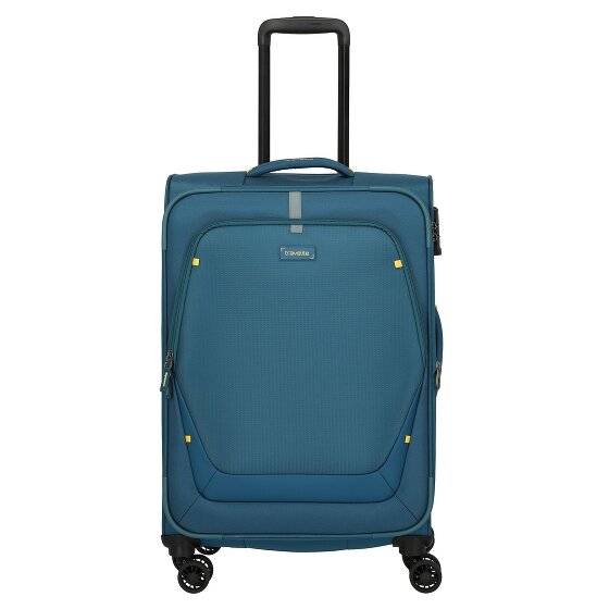 Travelite Umbria 4 wheels Trolley M 67 cm with expansion pleat