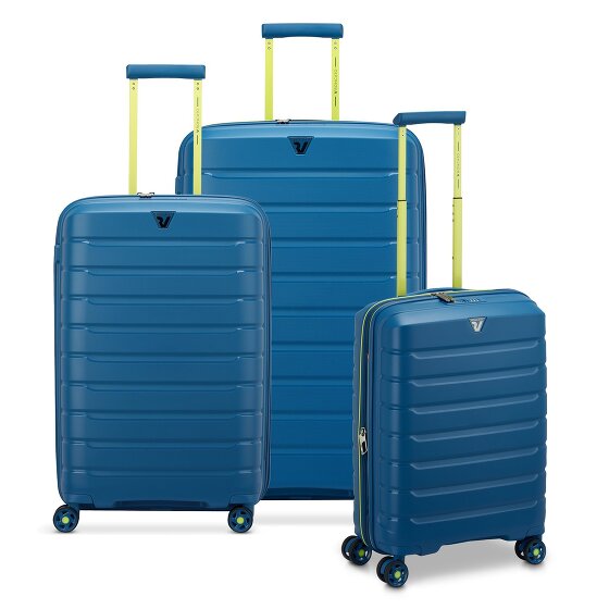 Roncato B-Flying Move 4 wheels Suitcase set 3-piece with expansion pleat