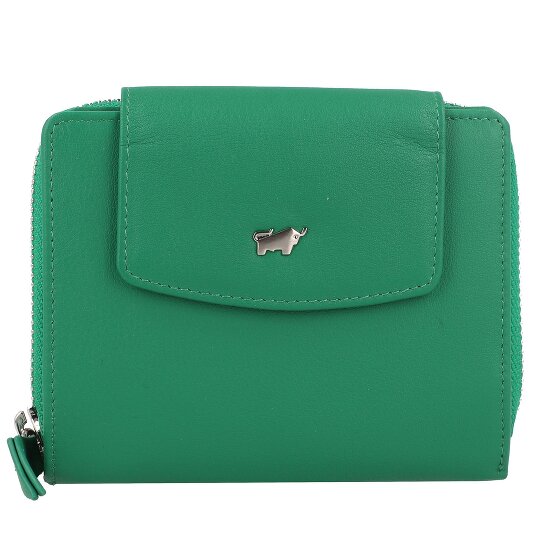 Braun Büffel Joy Wallet RFID protection Genuine Leather 12 cm
