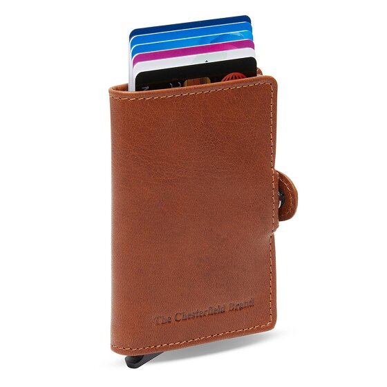 The Chesterfield Brand Baldwin Credit card case RFID protection Leather 6.5 cm