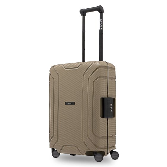Redolz Essentials 15 4-wheel Cabin suitcase, 55 cm, with Three-Point Lock