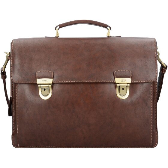 Picard Toscana briefcase leather 42 cm laptop compartment