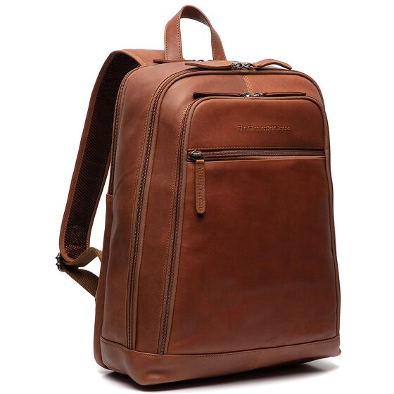 The Chesterfield Brand Wax Pull Up Business backpack Leather 39 cm Laptop compartment