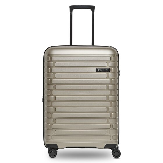 Pactastic Collection 04 THE MEDIUM + 4 wheels Trolley M 66 cm with expansion pleat