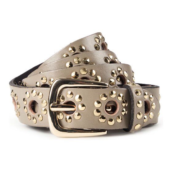 b.belt Studded belt Genuine Leather