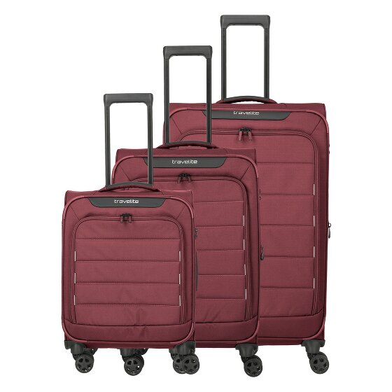 Travelite Skaii 4 wheels Suitcase set 3-piece Expandable