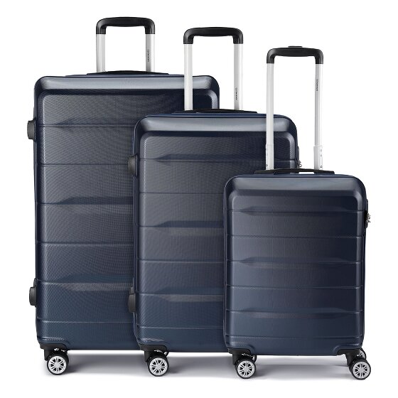 Benzi 5583 4 wheels Suitcase set 3-piece