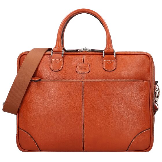Bric's Life Pelle briefcase leather 38 cm laptop compartment
