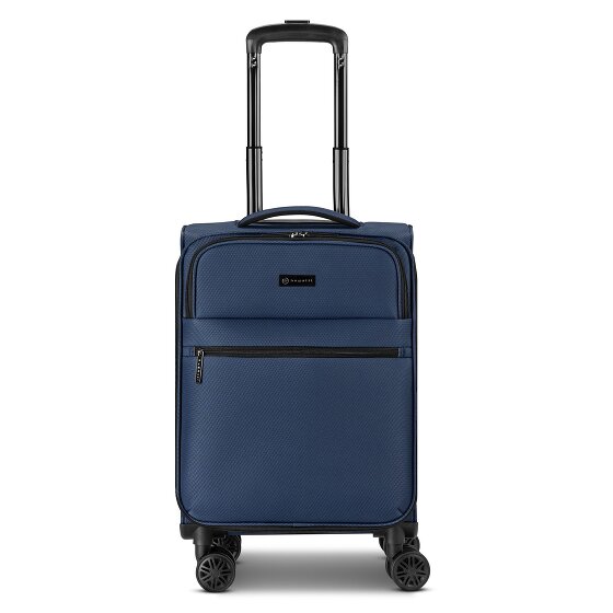 Bugatti Valencia Soft 4 wheels Cabin trolley S 55 cm with expansion pleat