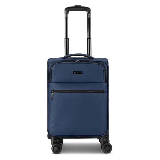Bugatti Valencia Soft 4 wheels Cabin trolley S 55 cm with expansion pleat