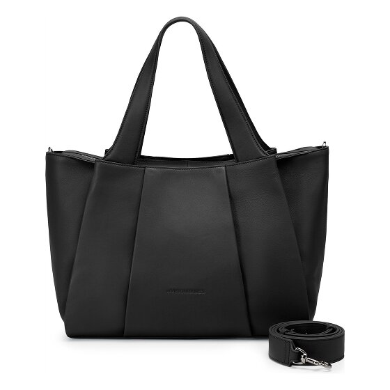 LES VISIONNAIRES Chenelle Essential Shopper Bag Genuine Leather 45 cm