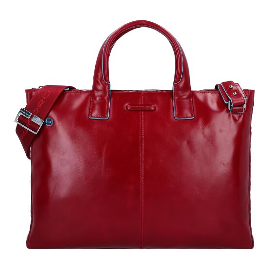 Piquadro Blue Square briefcase leather 42 cm laptop compartment