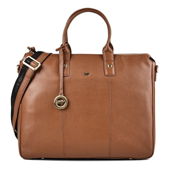 Braun Büffel Hanna Shopper Bag Genuine Leather 39 cm Laptop compartment