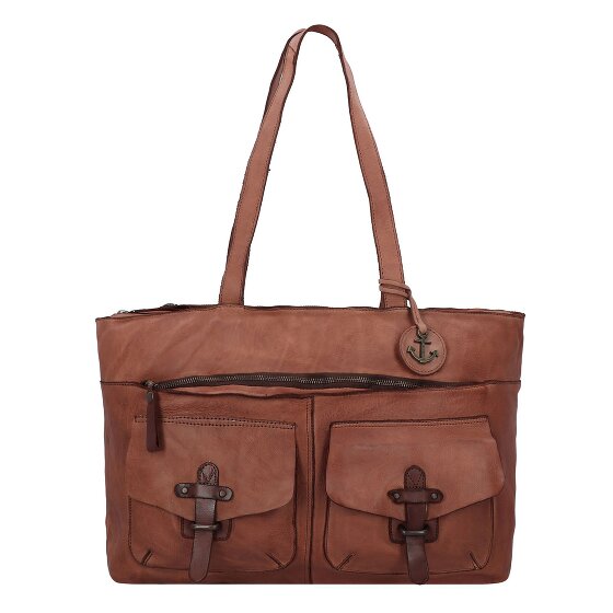 Harbour 2nd Urban Poets Jordan Shopper Bag Genuine Leather 49 cm
