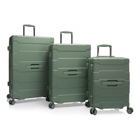 Heys ReNew 4 wheels Suitcase set 3-piece Expandable
