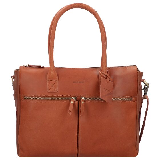 Burkely Vintage Valerie shoulder bag leather 39 cm laptop compartment