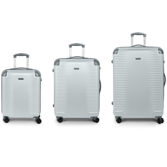 Gabol Balance XP 4 wheels Suitcase set 3-piece with expansion pleat