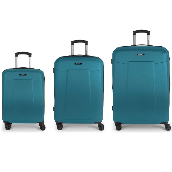 Gabol Mercury 4 wheels Suitcase set 3-piece