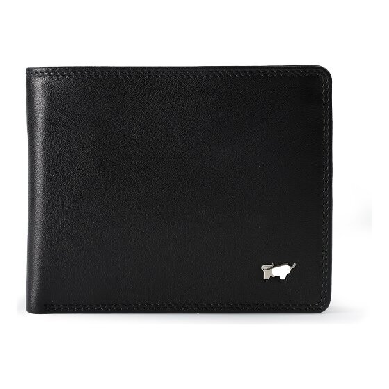 Braun Büffel Golf 3.0 Wallet RFID protection Leather 12 cm