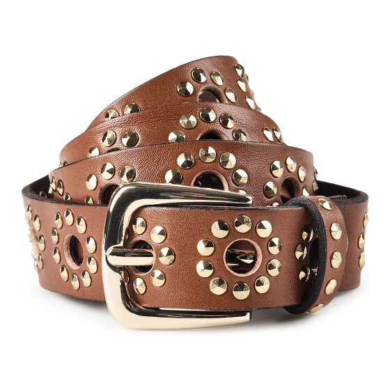 b.belt Studded belt Genuine Leather