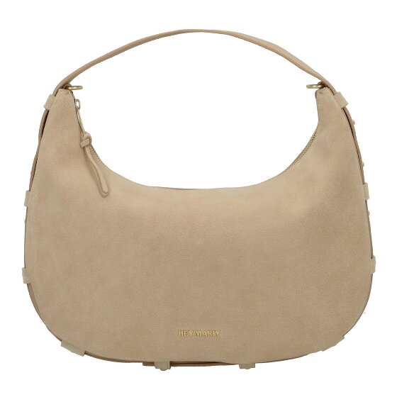 Hey Marly Lifetime Sister Suede Shoulder Bag M Leather 35.5 cm